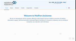 Desktop Screenshot of medfron.com